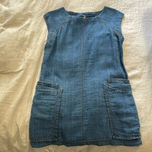 Free people Denim mini dress